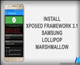 Install Xposed Framework 3.1 Any Samsung Device MM | LP